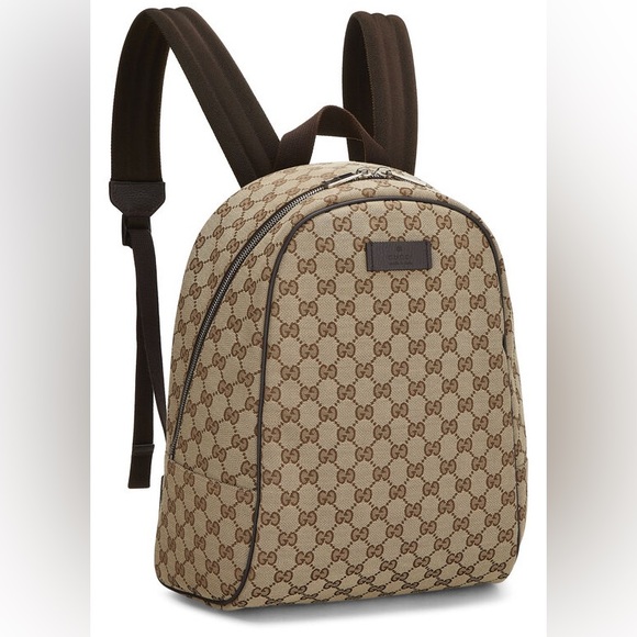 Gucci Handbags - GUCCI Original GG Canvas Travel Backpack